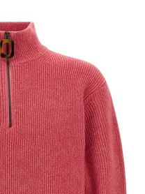 JW Anderson Half Zip Sweater Blue