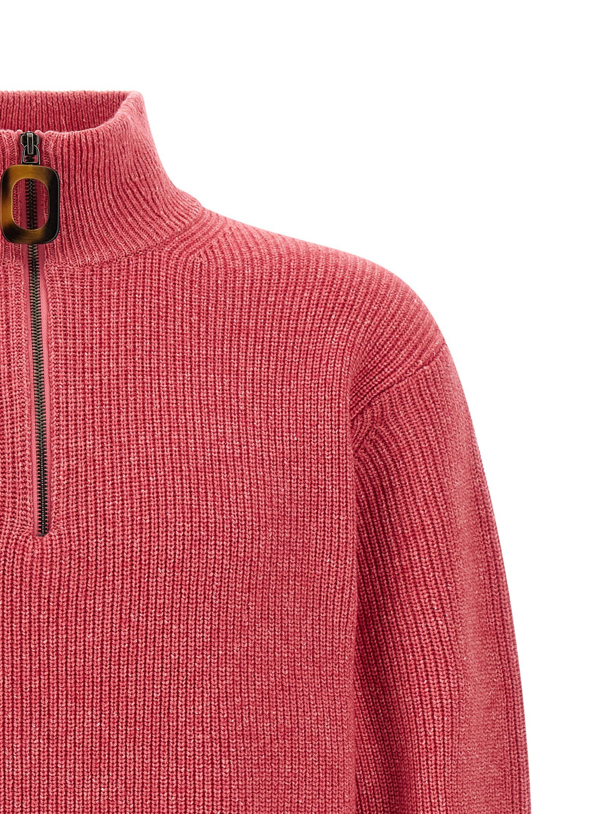 JW Anderson Half Zip Sweater Blue, view 3