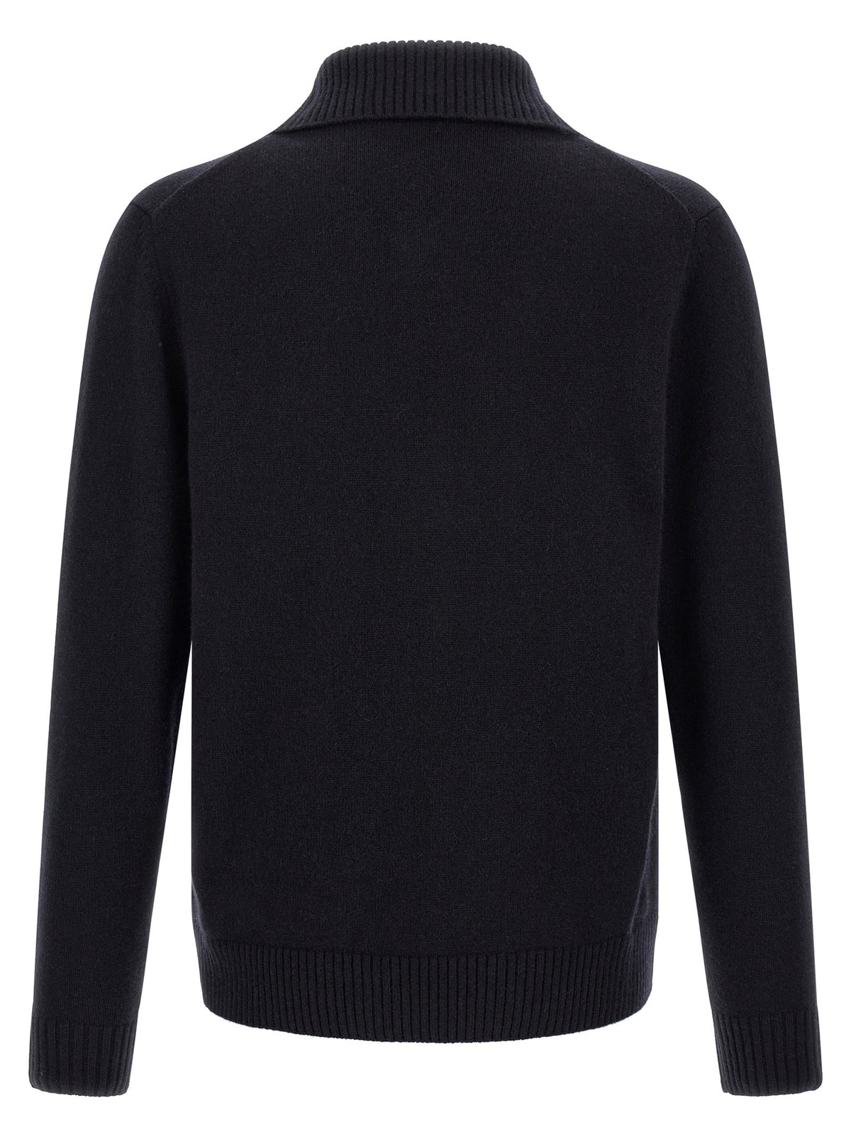 Zanone Half Zip Sweater Blue, view 2