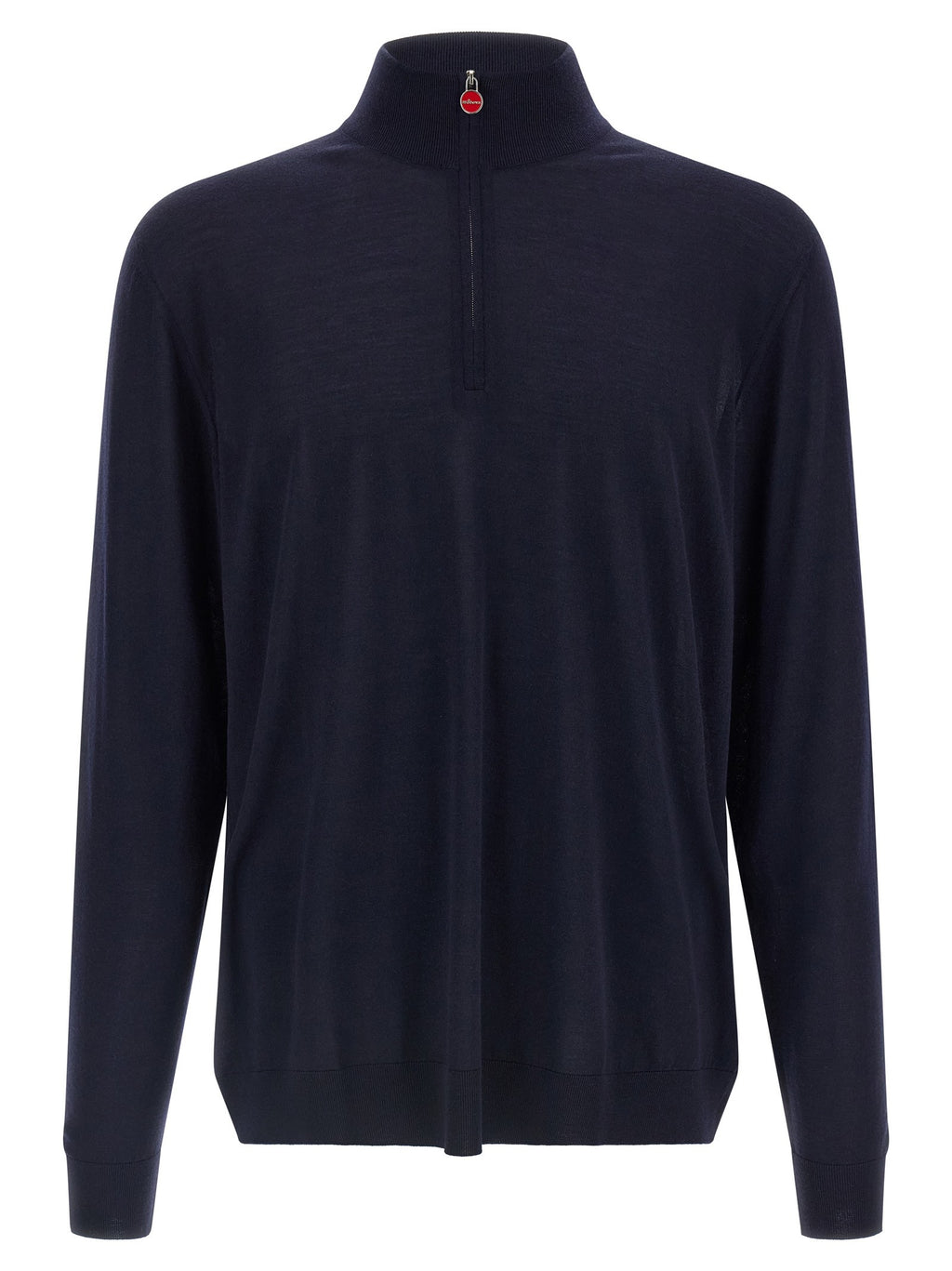 Kiton Half Zip Sweater Blue