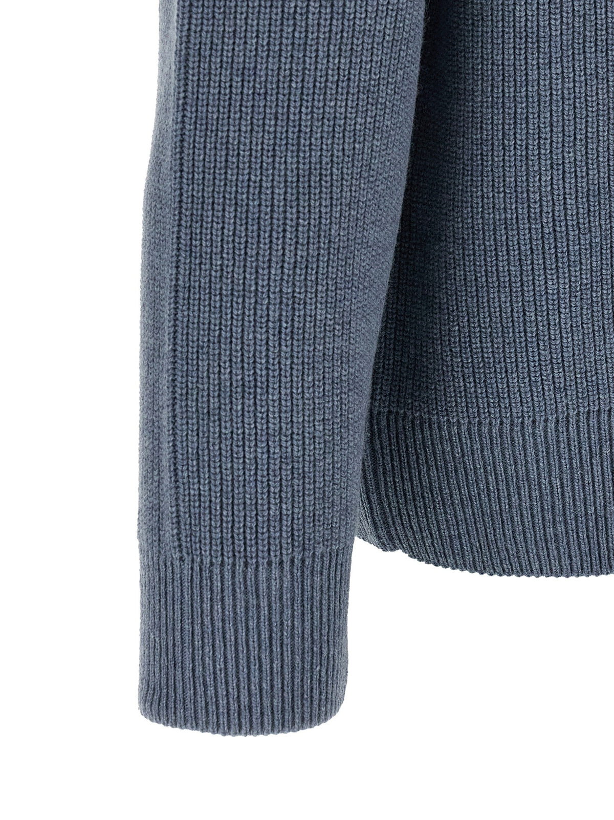 JW Anderson Half Zip Sweater Blue