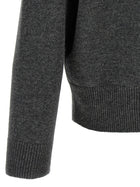 Larmeri Studio Half Zip Sweater Grey, view 4