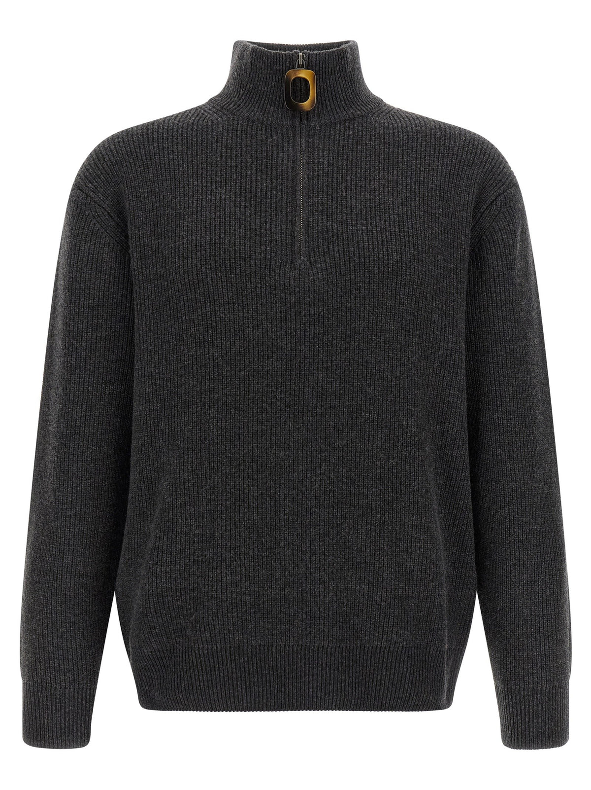 JW Anderson Half Zip Sweater Grey