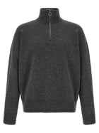 Larmeri Studio Half Zip Sweater Grey