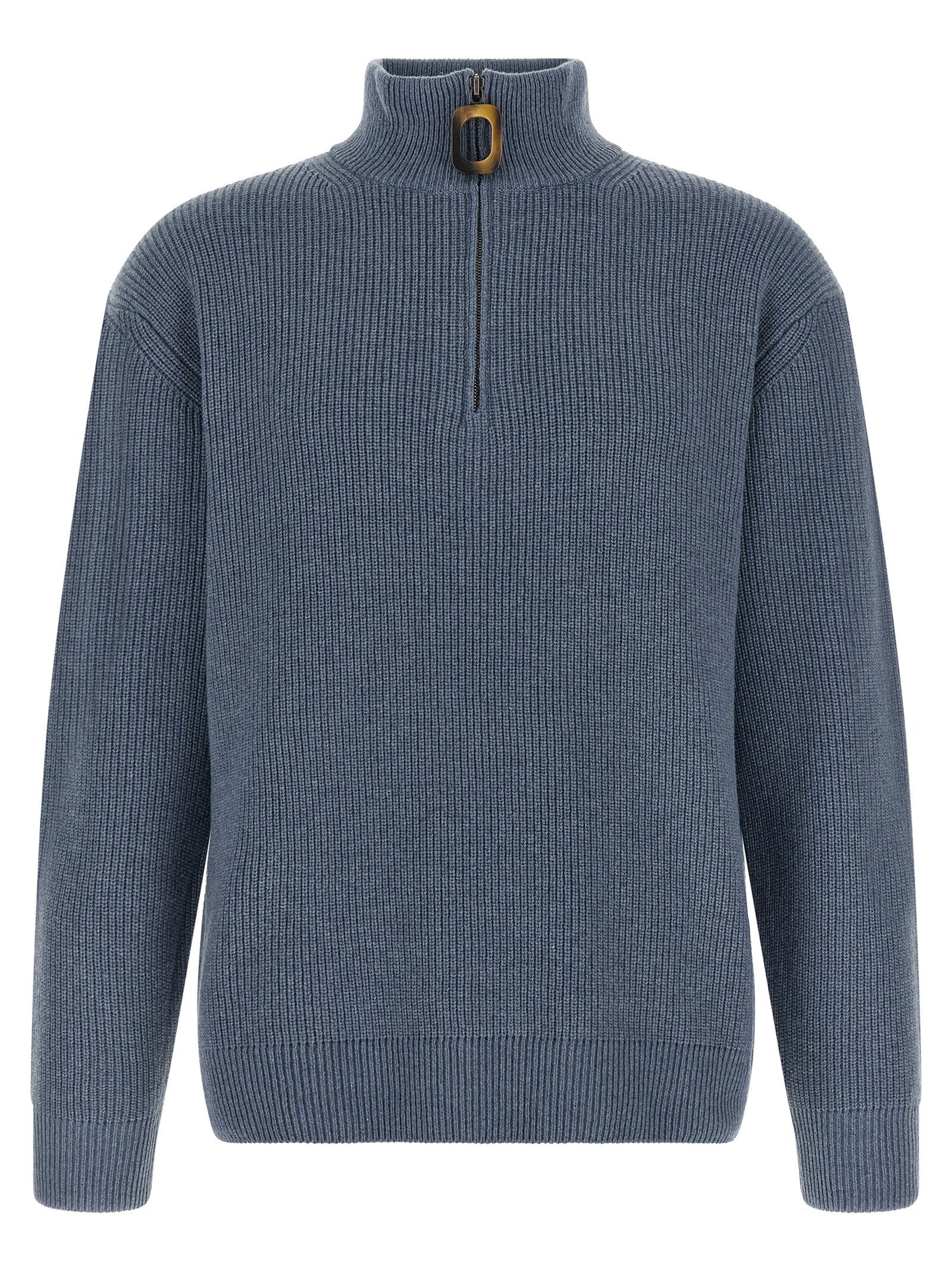 JW Anderson Half Zip Sweater Blue