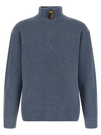 JW Anderson Half Zip Sweater Blue