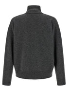 Larmeri Studio Half Zip Sweater Grey, view 2
