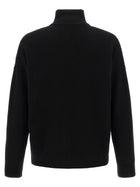 Larmeri Studio Half Zip Sweater Black, view 2