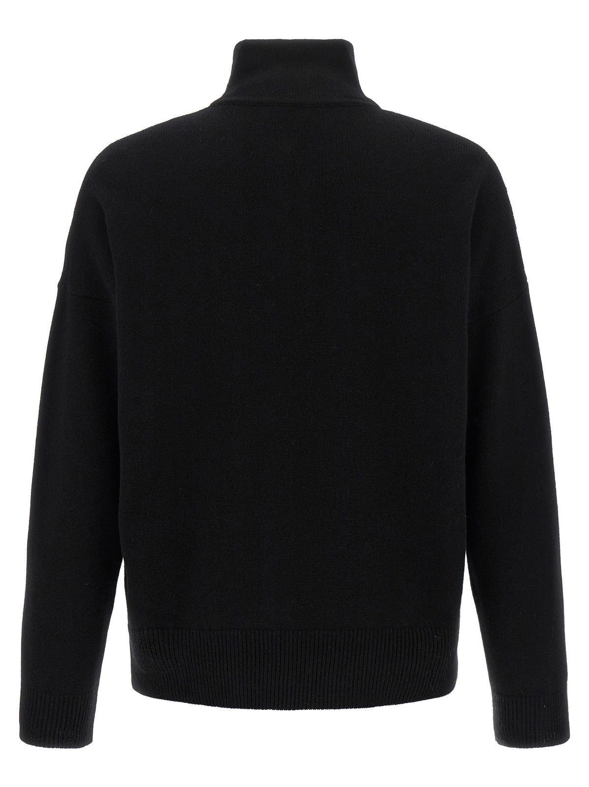 Larmeri Studio Half Zip Sweater Black, view 2