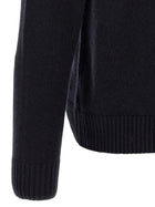 Zanone Half Zip Sweater Blue, view 4
