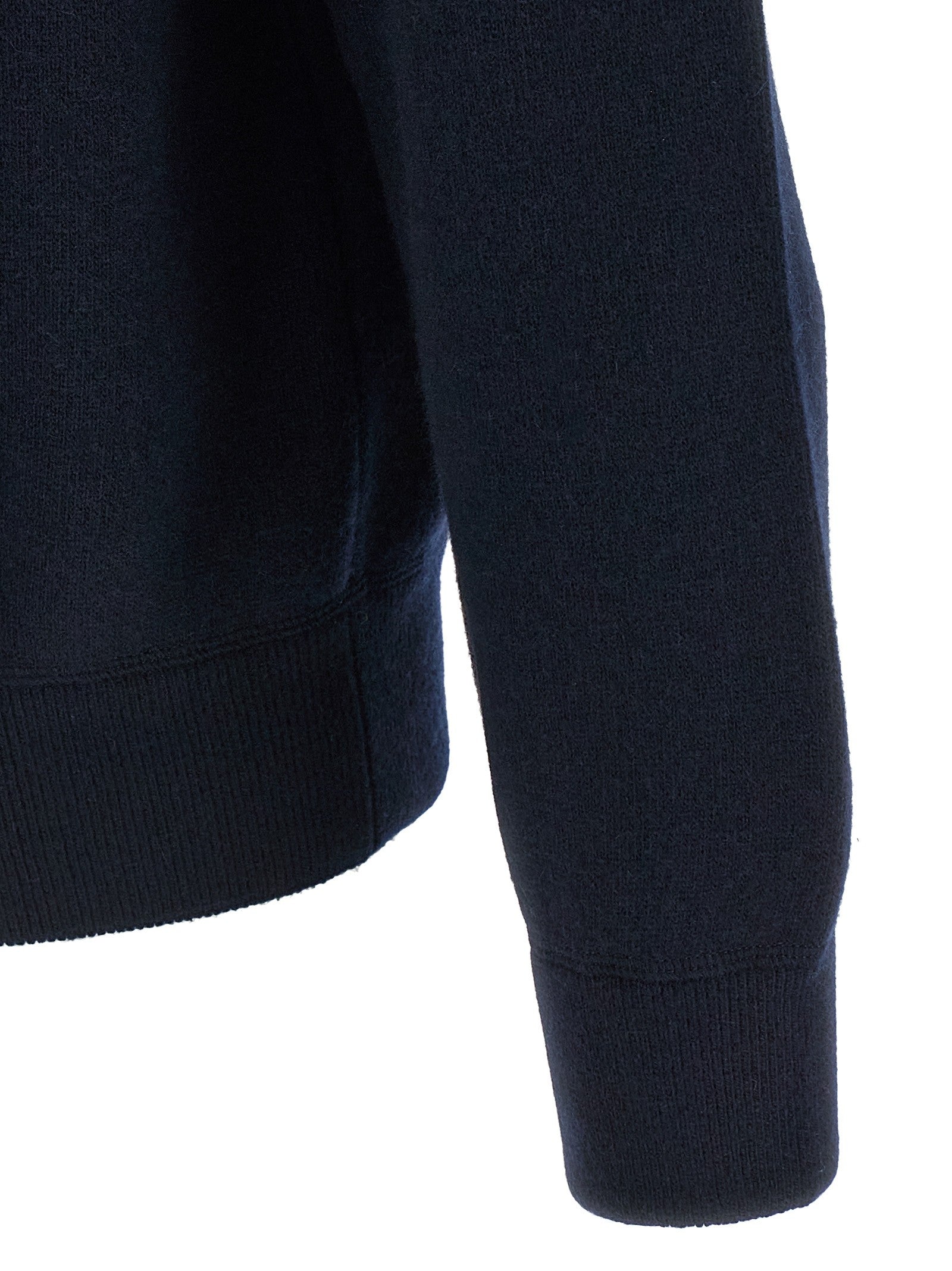 PRADA Half Zip Sweater Blue