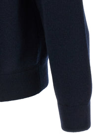 PRADA Half Zip Sweater Blue