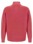 JW Anderson Half Zip Sweater Blue, view 2