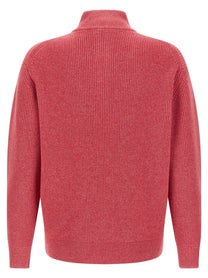 JW Anderson Half Zip Sweater Blue
