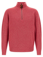 JW Anderson Half Zip Sweater Blue