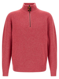 JW Anderson Half Zip Sweater Blue