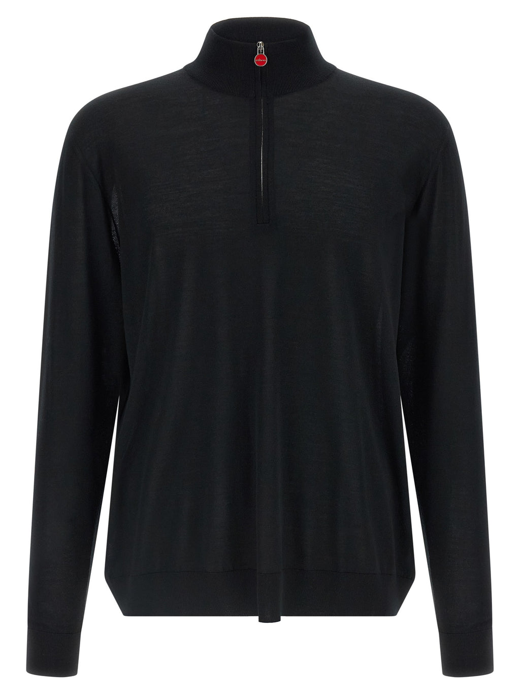 Kiton Half Zip Sweater Black