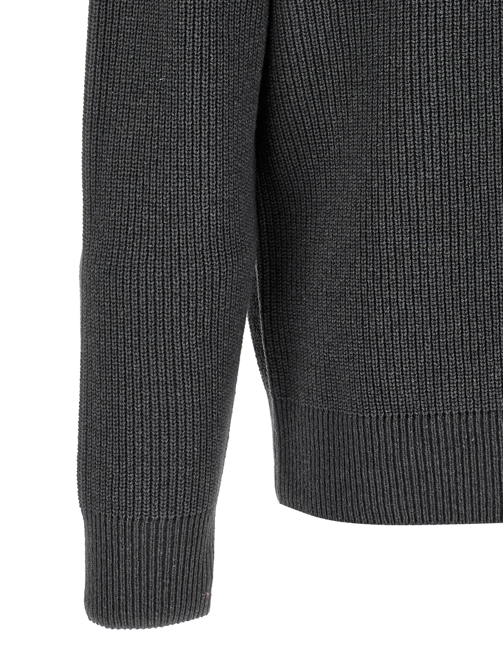 JW Anderson Half Zip Sweater Grey