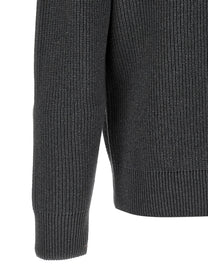 JW Anderson Half Zip Sweater Grey