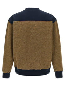 JW Anderson Half Zip Sweatshirt Gold