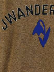 JW Anderson Half Zip Sweatshirt Gold