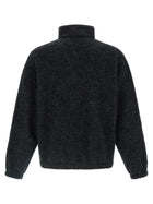 Jil Sander Half Zip Sweatshirt Grey, view 2