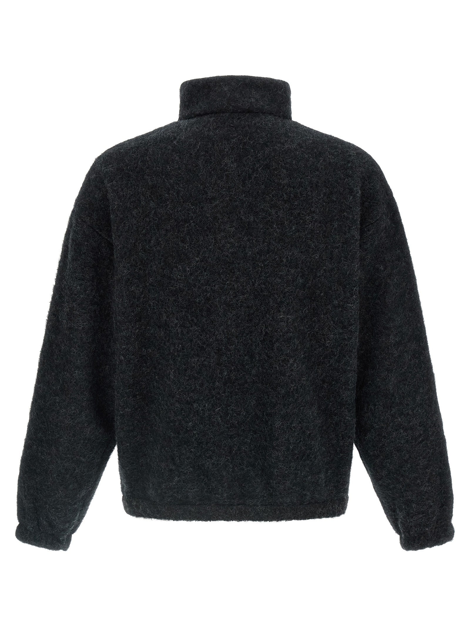 Jil Sander Half Zip Sweatshirt Grey
