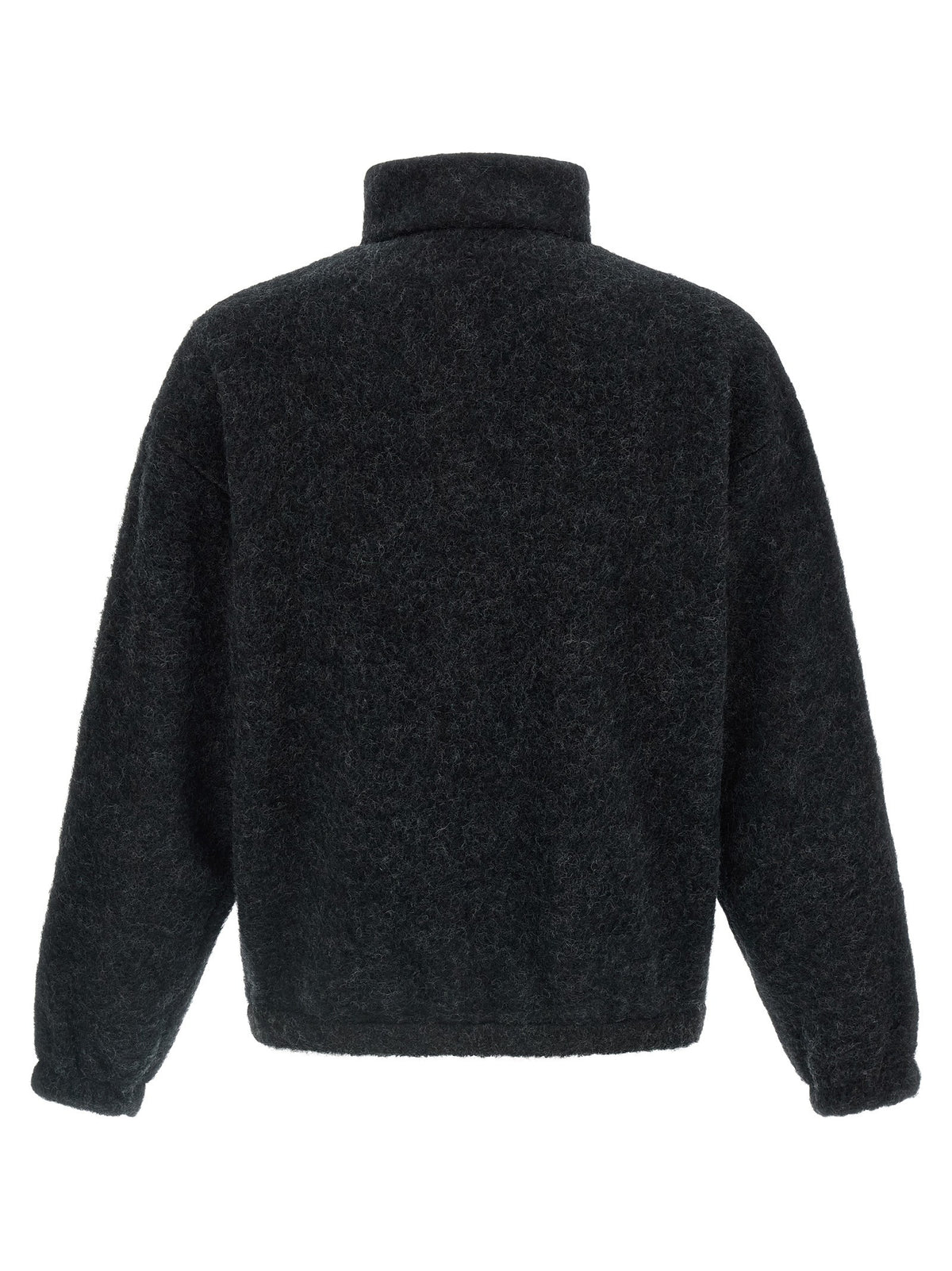 Jil Sander Half Zip Sweatshirt Grey, view 2