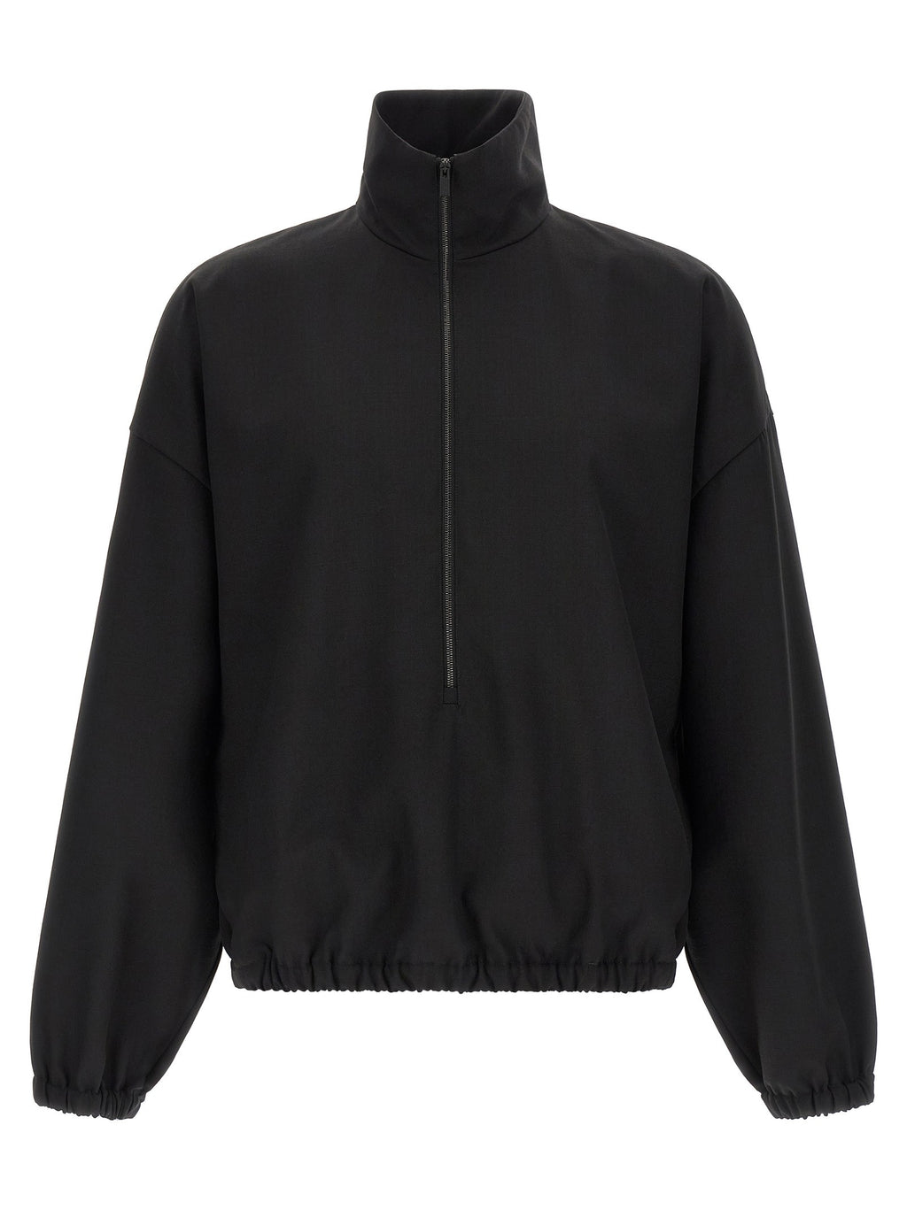 Fear Of God Half Zip Sweatshirt Black