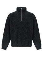 Jil Sander Half Zip Sweatshirt Grey