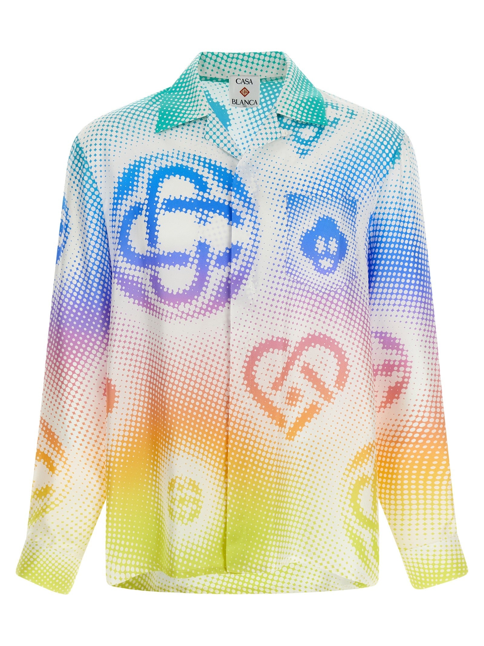 Casablanca Halftone Shirt Gold