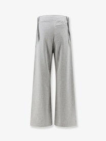 Dries Van Noten Women's Hamesa Bis Cotton Trousers Grey, view 2