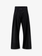 Dries Van Noten Women's Hamesa Bis Cotton Trousers Black
