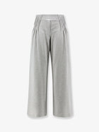 Dries Van Noten Women's Hamesa Bis Cotton Trousers Grey