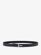 Tom Ford Men's Hammered Reversible Belt Gold