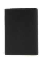 Tom Ford Hammered Leather Passport Holder Black, view 2