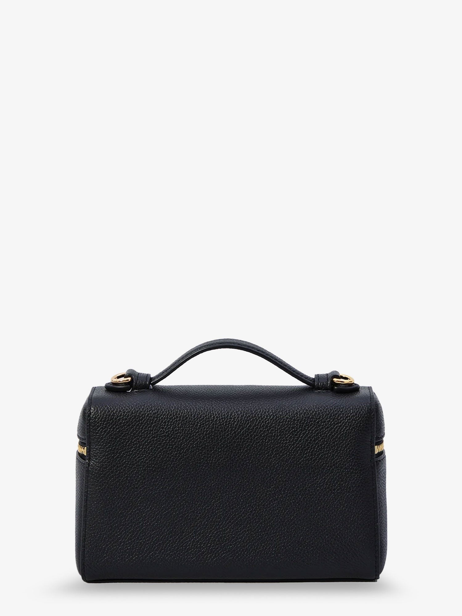 Tory Burch Women's Hammered Leather Romy Slim Shoulder Bag Black