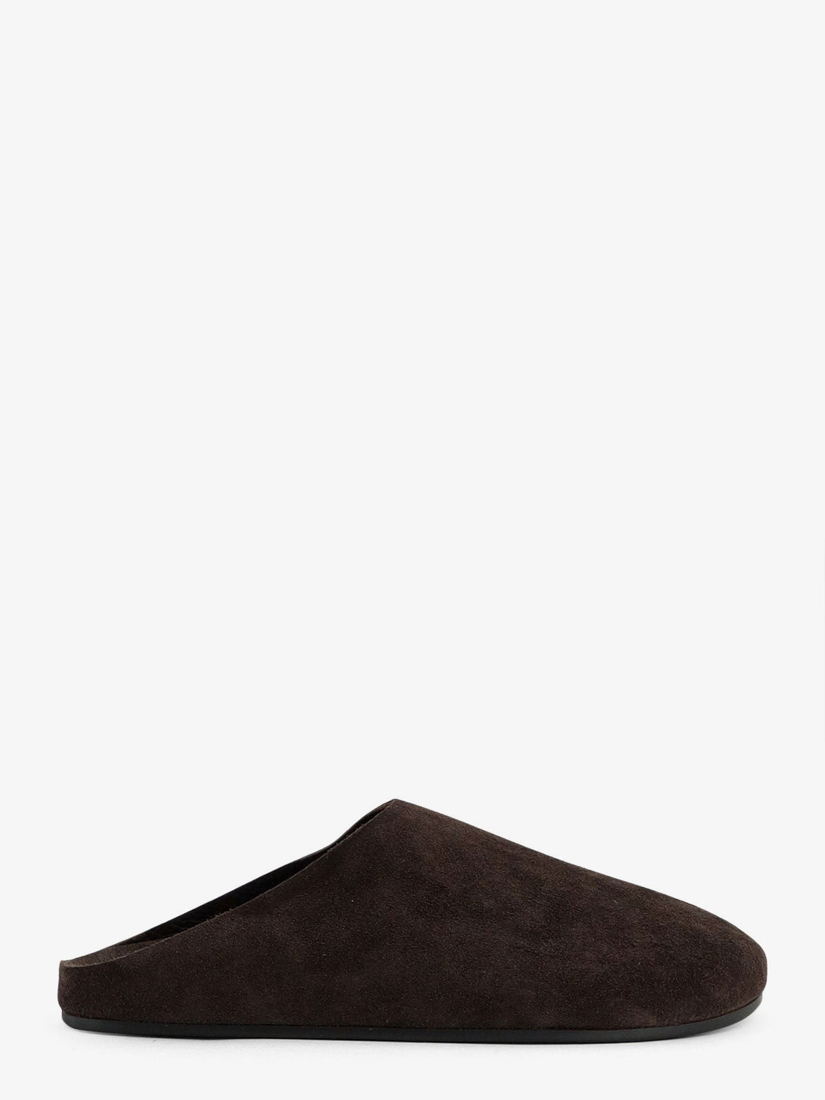 The Row Women's Hammered Leather Sandals Brown