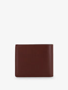 Brunello Cucinelli Men's Hammered Leather Wallet Beige, view 2