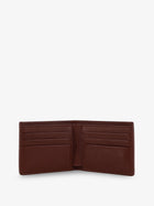Brunello Cucinelli Men's Hammered Leather Wallet Beige, view 3