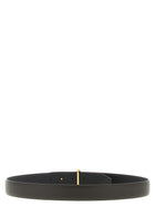 Tom Ford Men's Hammered Reversible Belt Gold, view 3