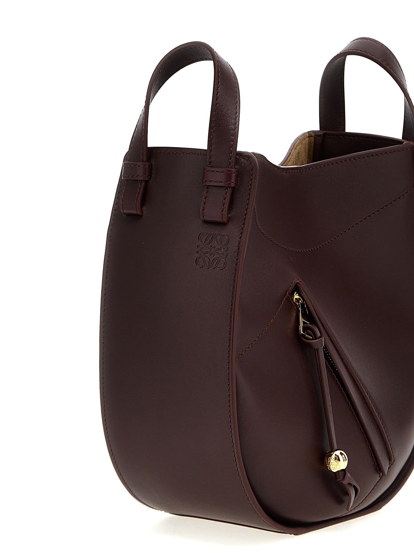 Loewe Hammock Slice Crossbody Bag Red