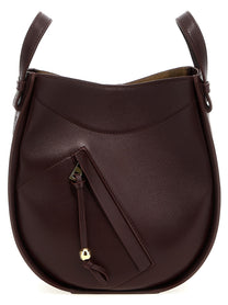 Loewe Hammock Slice Crossbody Bag Red