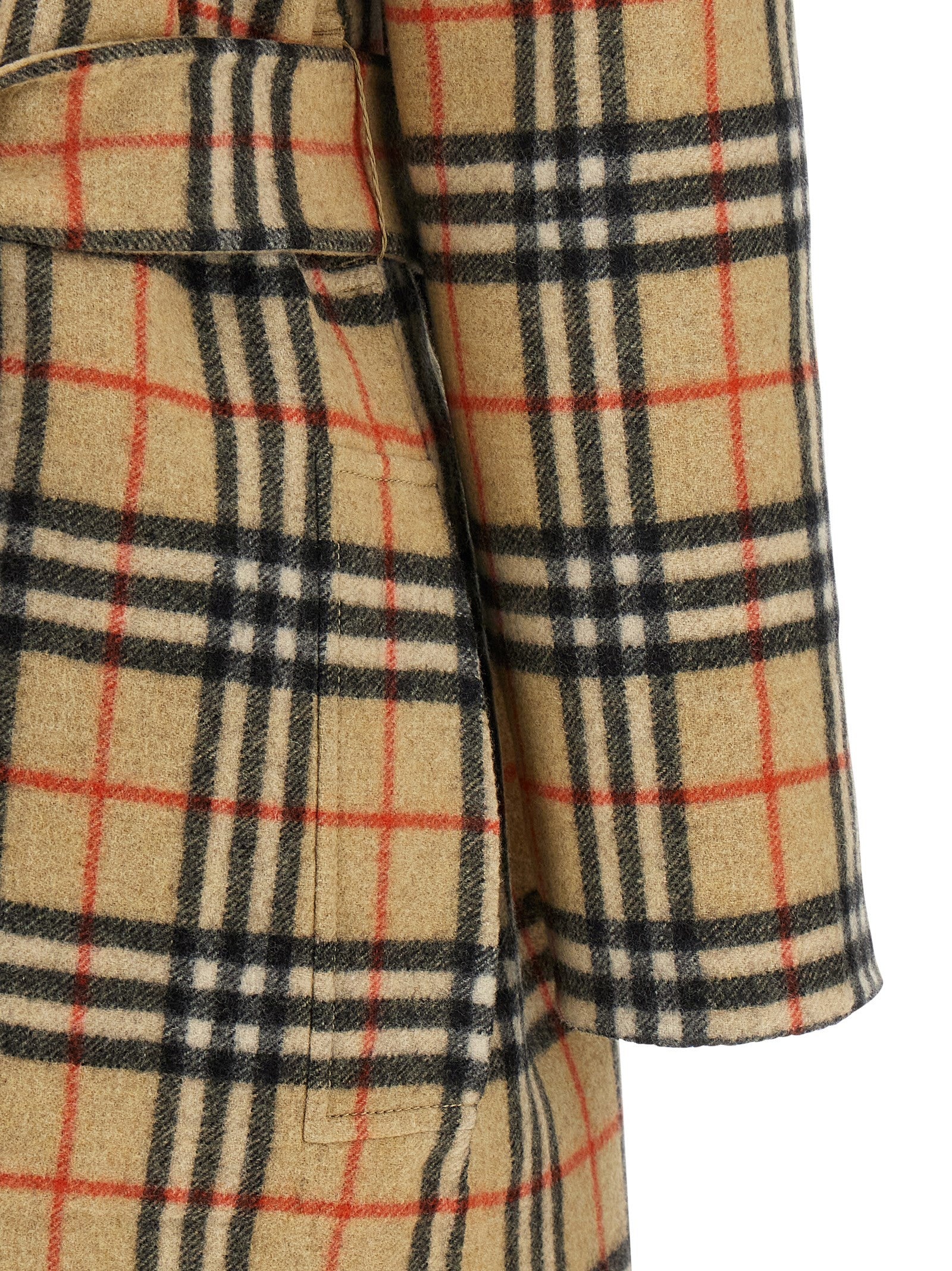 Burberry Hampshire Reversible Coat Beige