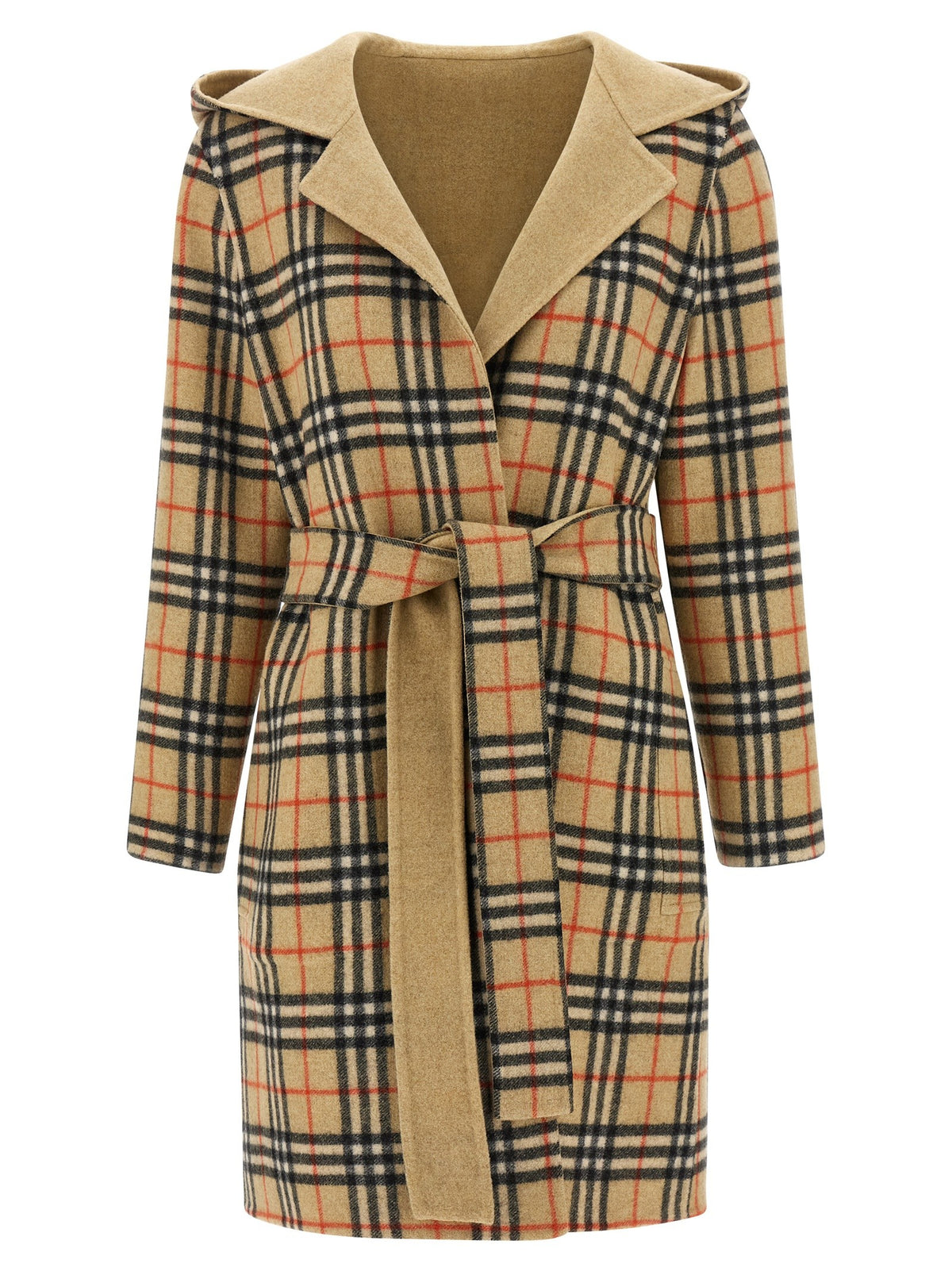 Burberry Hampshire Reversible Coat Beige, view 2