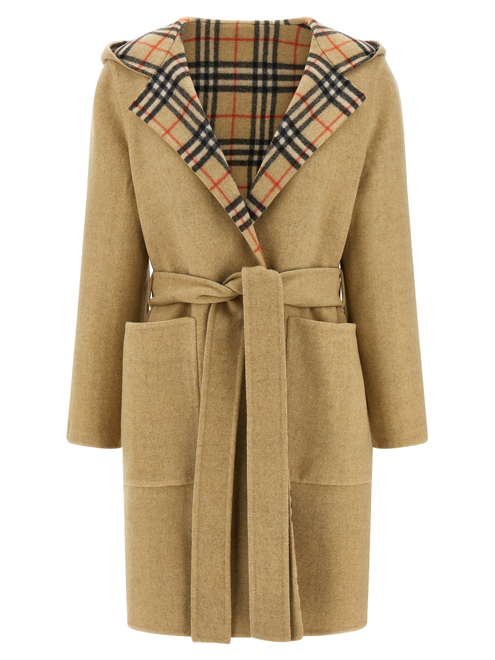 Burberry Hampshire Reversible Coat Beige