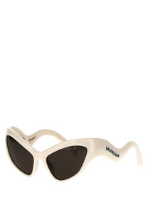Balenciaga Hamptons Cat Sunglasses White