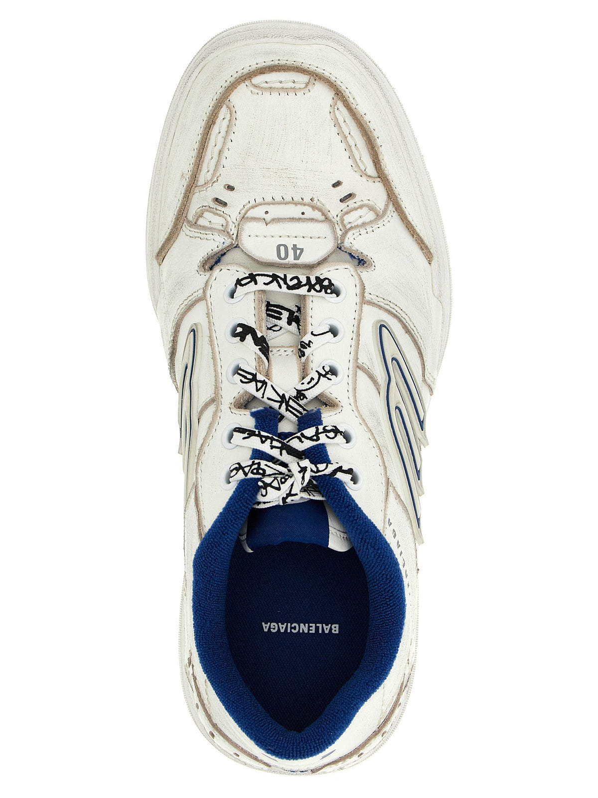 Balenciaga Hamptons Sneaker White, view 4