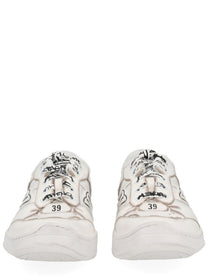 Balenciaga Women's Hamptons Sneaker White