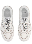 Balenciaga Women's Hamptons Sneaker White, view 5